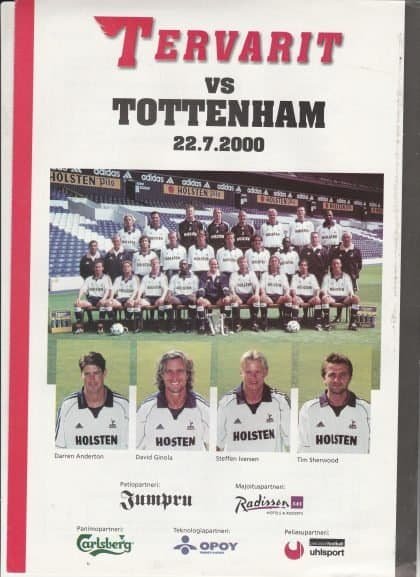 Trevarit v Tottenham Hotspur   22-Jul-2000