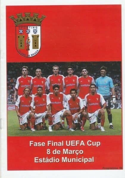 Sporting Braga v Tottenham Hotspur 08-Mar-2007