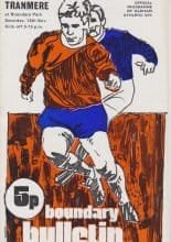 Oldham Athletic v Tranmere Rovers 13-Nov-1971