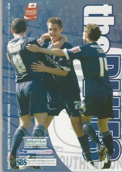 Southend United v Tranmere Rovers 17-Sep-2005