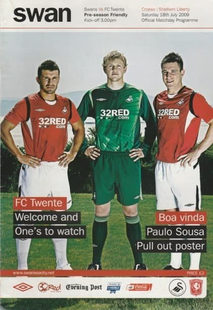 Swansea City v  FC Twente Enschade   18-Jul-2009