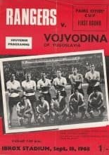 Glasgow Rangers v Vojvodina  18-Sep-1968