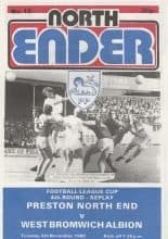 Preston North End v West Bromwich Albion 04-Nov-1980