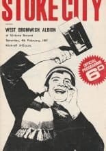 Stoke City v West Bromwich Albion 04-Feb-1967