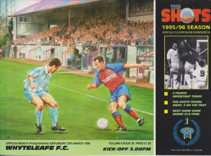 Aldershot Town v Whyteleafe 23-Mar-1996