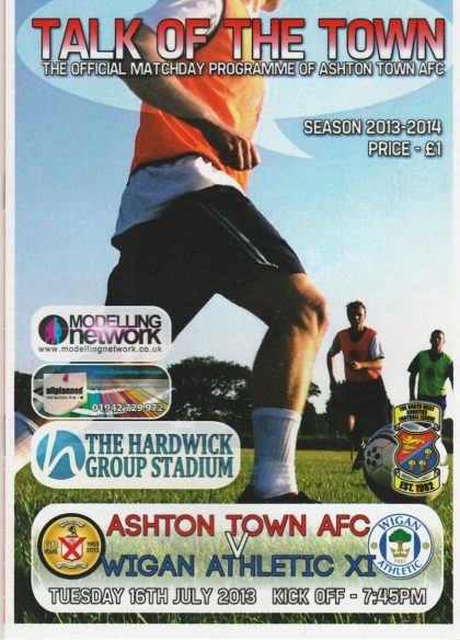 Ashton Town v Wigan Athletic 16-Jul-2013