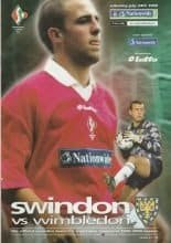 Swindon Town v Wimbledon 24-Jul-1999