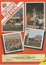 Altrincham v York City 16-Dec-1981