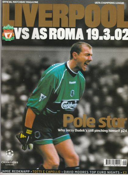 Liverpool v AS Roma  19-Mar-2002