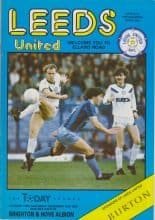 Leeds United v Brighton and Hove Albion 13-Dec-1986