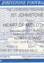 St Johnstone v Heart of Midlothian 23-Dec-2017