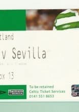 Glasgow Celtic v Sevilla 25-May-2004