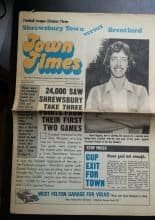 Shrewsbury Town v Brentford 19-Aug-1978