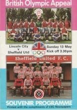 Lincoln City v Sheffield United 13-May-2000