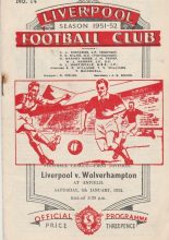 Liverpool v Wolverhampton Wanderers  05-Jan-1952