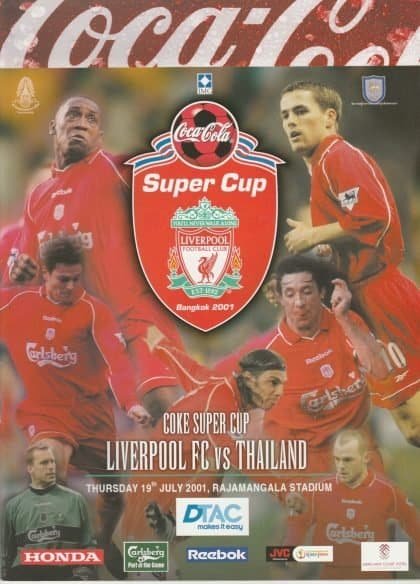 Thailand v Liverpool 19-Jul-2001