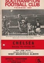 Southampton v Chelsea 27-Feb-1971