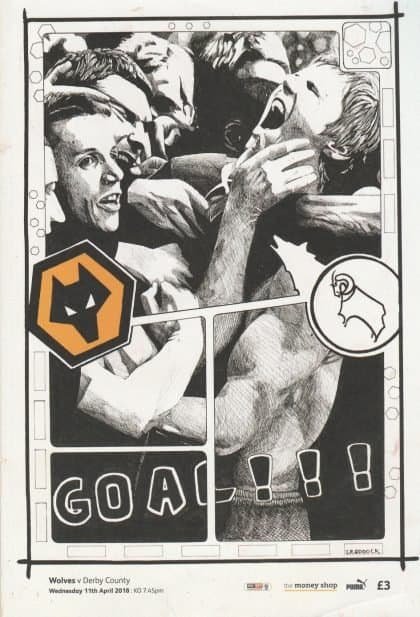 Wolverhampton Wanderers v Derby County 11-Apr-2018