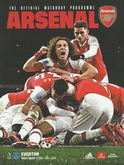 Arsenal v Everton 23-Feb-2020