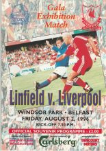 Linfield v Liverpool 02-Aug-1996