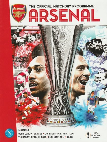 Arsenal v Napoli 11-Apr-2019
