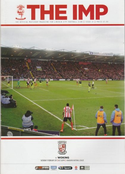 Lincoln City v Woking 11-Feb-2017
