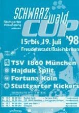 Schwarzwald Cup 1998 - 1860 Munich, Hajduk Split, Fortuna Koln, Stuttgart Kickers   15/19-Jul-1998