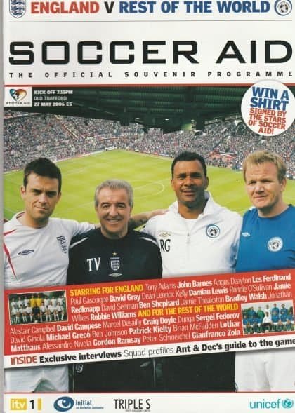 England v Rest of the World  27-May-2006