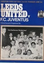 Leeds United v Juventus 03-Jun-1971