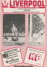 Liverpool v Aberdeen   05-Nov-1980