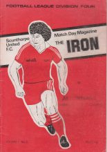 Scunthorpe United v Aldershot  16-Aug-1980