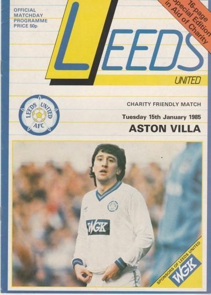 Leeds United v Aston Villa 15-Jan-1985