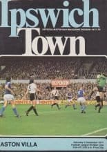 Ipswich Town v Aston Villa  03-Dec-1977