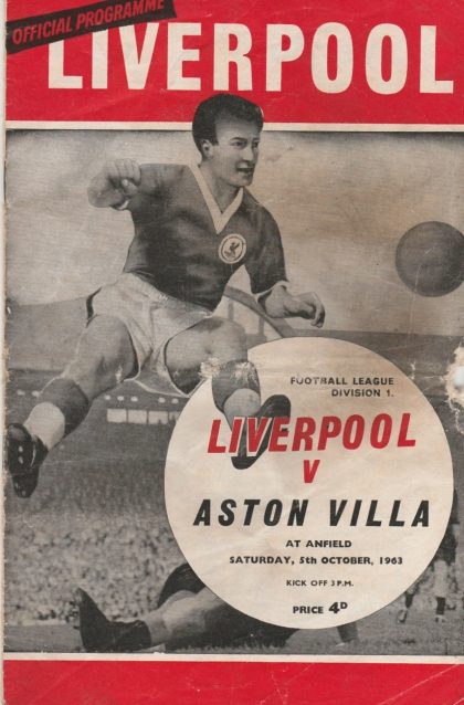 Liverpool v Aston Villa 05-Oct-1963