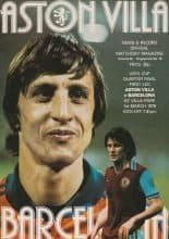 Aston Villa v Barcelona   01-Mar-1978