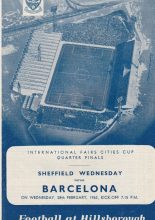Sheffield Wednesday v Barcelona 28-Feb-1962