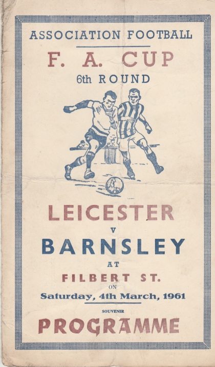 Leicester City v Barnsley 04-Mar-1961