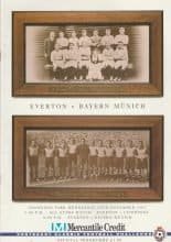 Everton v Bayern Munich  25-Nov-1987