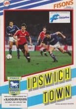 Ipswich Town v Blackburn Rovers 30-Jan-1988
