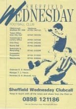 Sheffield Wednesday Reserves v Bolton Wanderers Reserves 28-Apr-1993
