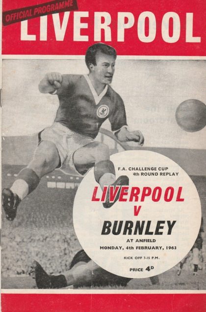 Liverpool v Burnley   04-Feb-1963