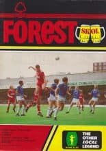 Nottingham Forest v Chelsea 12-Apr-1986