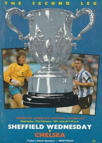 Sheffield Wednesday v Chelsea 27-Feb-1991