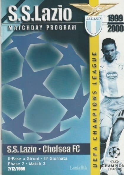 Lazio v Chelsea  07-Dec-1999