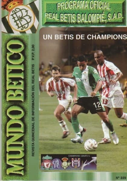 Real Betis v Liverpool  13-Sep-2005