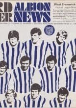 West Bromwich Albion v Crystal Palace 15-Aug-1970