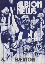 West Bromwich Albion v Everton  20-Jan-1973
