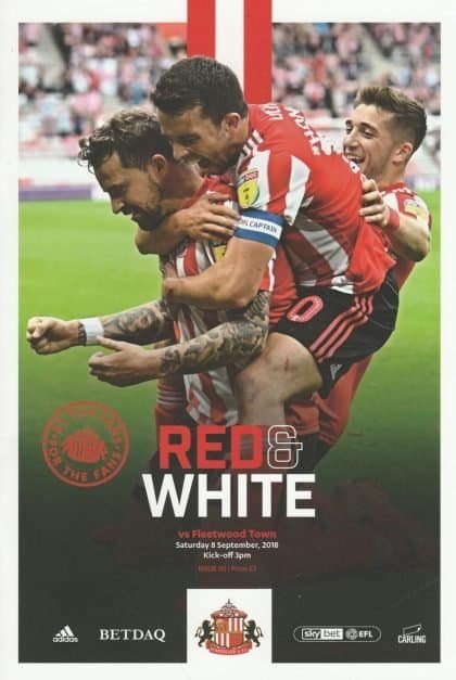 Sunderland v Fleetwood Town  08-Sep-2018
