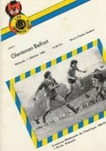 Lokomotive Leipzig v Glentoran 01-Oct-1986