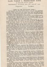 Leeds United v Huddersfield Town 16-Oct-1957